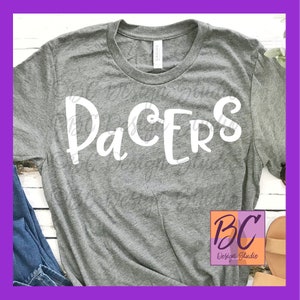 Pacers Team Sports Name svg, pacers svg, jpg, dxf, eps, png, clip art, Sport Fan, Word Art, Iron-On, BCDSPurpleO, Vinyl Transfer
