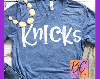 Knicks Team Sports Name svg, knicks svg, jpg, dxf, eps, png, clip art, Sport Fan, Word Art, Iron-On, BCDSPurpleO, Vinyl Transfer