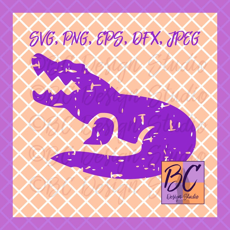 GATOR Gators Mascot Grunge Sports Name Svg, Jpg, Dxf, Eps, Png, Clip