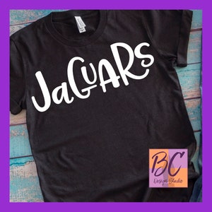 Jaguars Team Sports Name svg, jaguars svg, jpg, dxf, eps, png, clip art, Sport Fan, Word Art, Iron-On, BCDSPurpleO, Vinyl Transfer