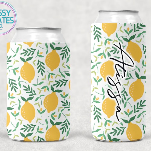 Custom Found Her Main Squeeze Can Cooler Slim Can Cooler Etsy