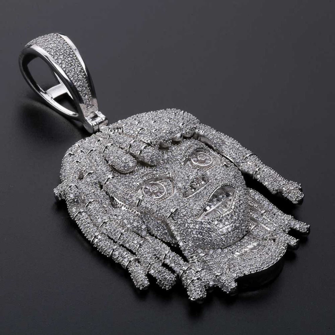 Famous Rapper Hiphop Necklace Jewelry Handmade Large Size of Etsy