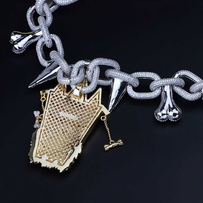 Famous Rapper Theme Pendant Necklace Chain Handmade Top Etsy