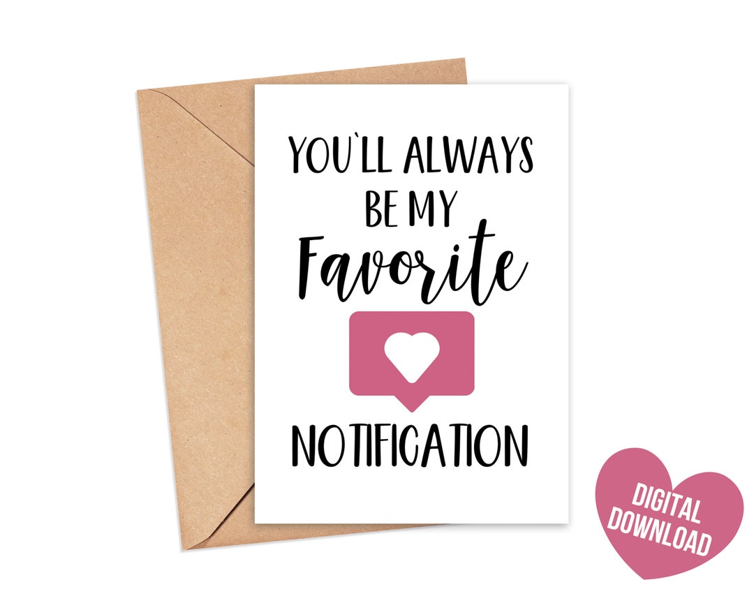 Funny Valentine Card Printable Valentines Day Card For Etsy