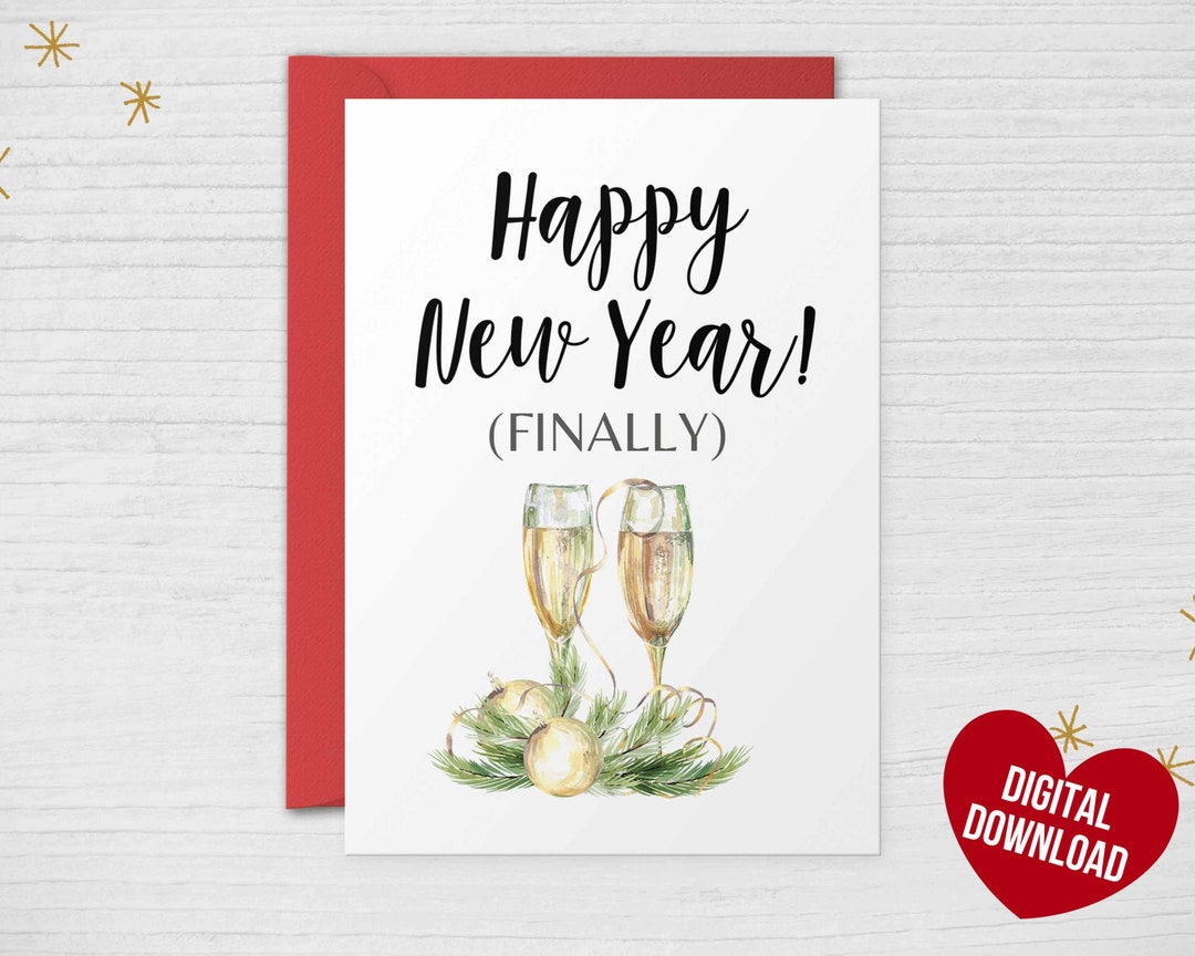 New Year Printable Card - Il 1080xN.2749835550 Qdo8