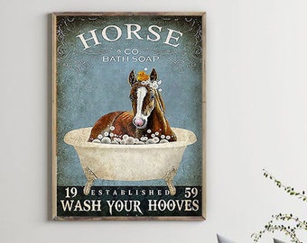 ranch theme horse bathroom decor Horse soap and toothbrush holder set with horse trash can horse bathroom decor western bathroom decor