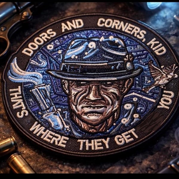 The Expanse - Parche termoadhesivo de ciencia ficción "Doors & Corners" de Miller para cosplay de 4"