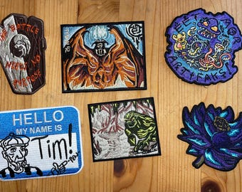 MTG - Patches Collection Bundle (6x) Iron On or Hook
