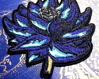 Dark Lotus flower patch