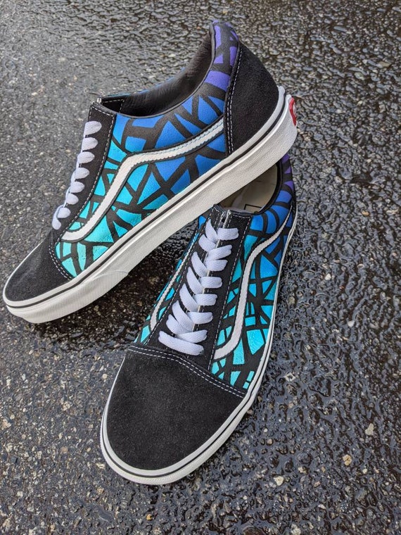 Custom Vans Old Skool late Night Dreams 