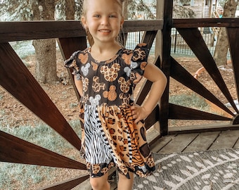 animal print dresses for girls