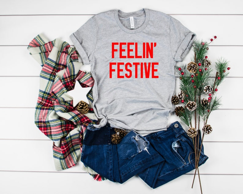 etsy christmas tshirt