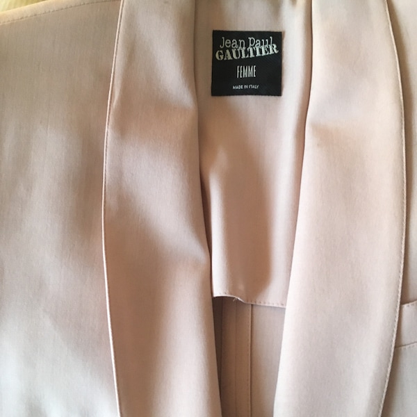 Jean Paul Gaultier ladies vintage Italian wool suit (6)