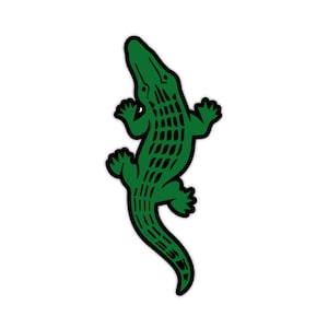 Alligator Sticker | Trendy, Weird, Fun Stickers for Your Water Bottle or Laptop | FREE SHIPPING