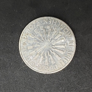 1972 DEUTSCHLAND 10 MARK OLYMPIADE Coin