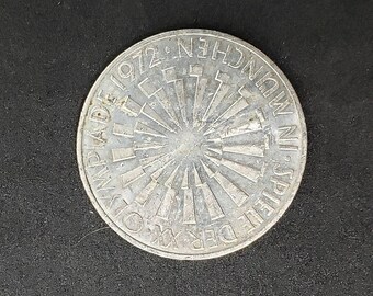 1972 DEUTSCHLAND 10 MARK OLYMPIADE Coin