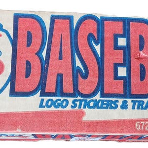 Set di scatole di cera da baseball Fleer del 1990