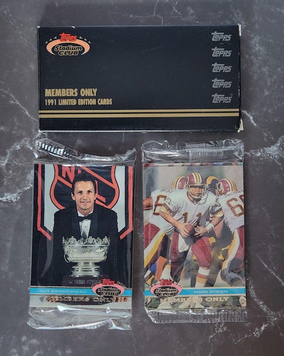 topps stadium club members only limited edition cards Topps Stadium Club Baseball "Members Only" LE Cards in original box (10  cards)