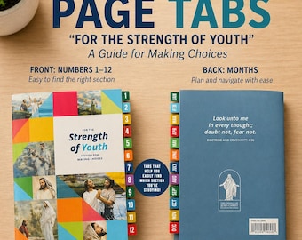 Monthly tabs For the Strength of Youth