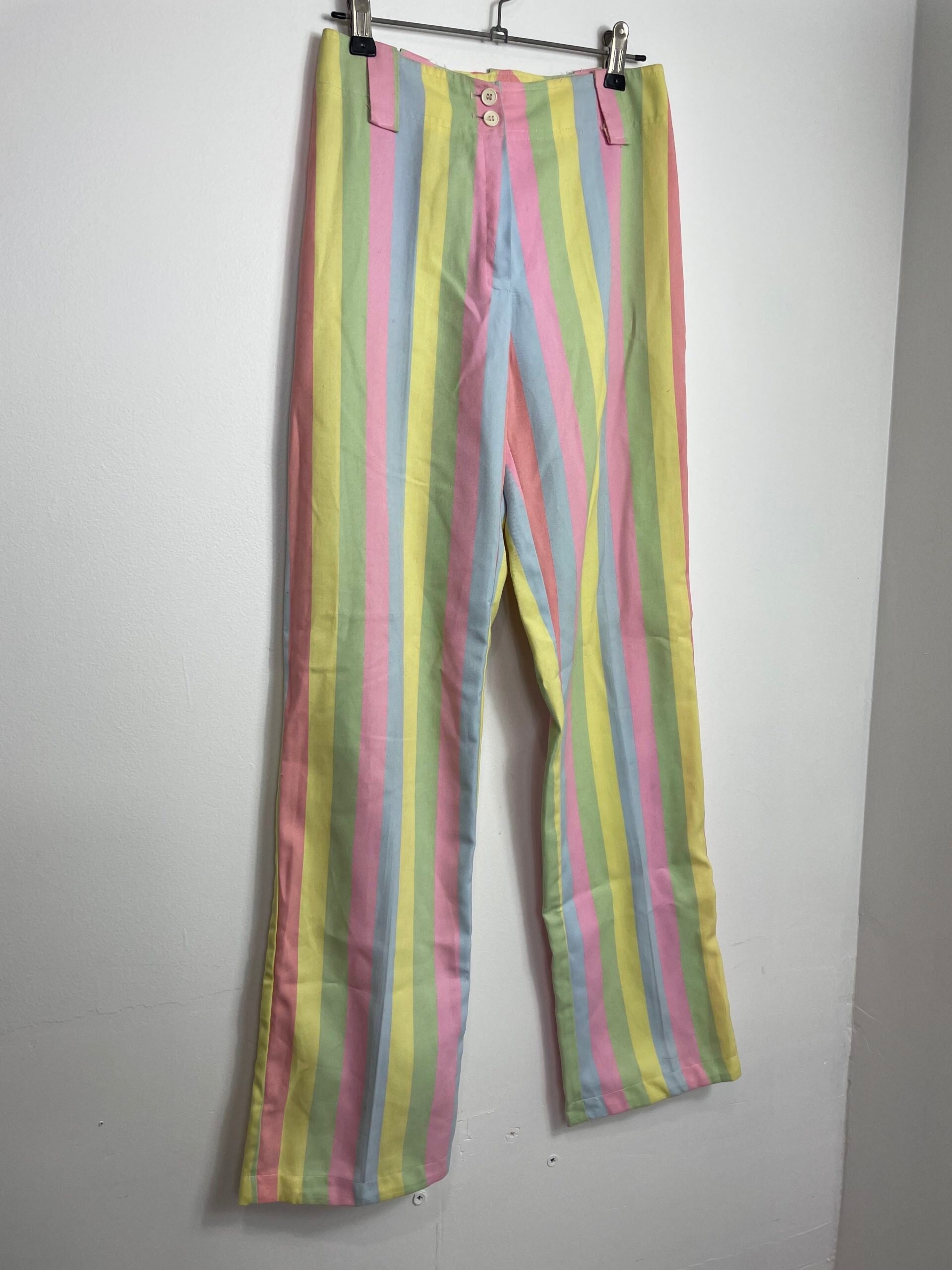 Vintage 70s Candy Stripe Festival 