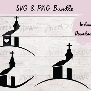 Church SVG and PNG Bundle