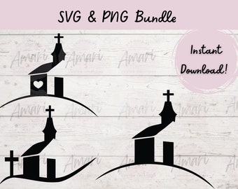 Church SVG and PNG Bundle