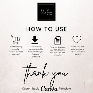 Virtual Assistant Contract, Editable in Canva, Instant Download