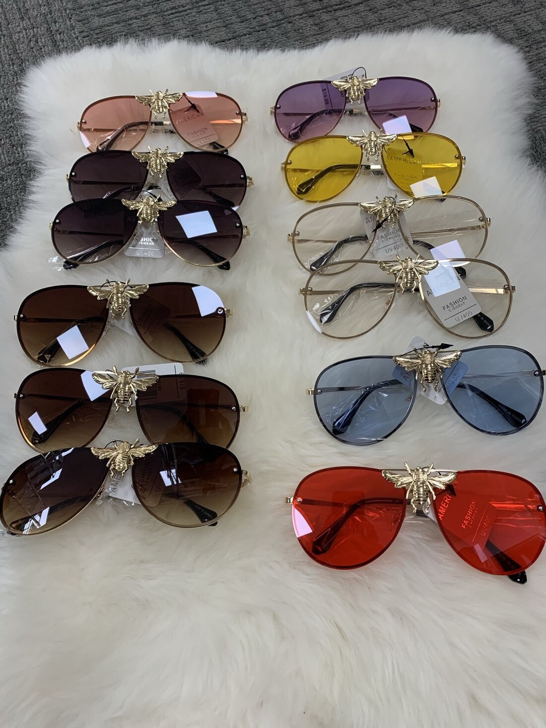 Bee Fashion Sunglasses Etsy