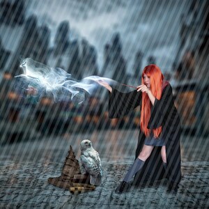 Wizard Alley Digital Backdrop, Wizard Alley Digital Background