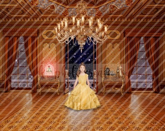 Ballet Dance Backdrop for Ballroom Swing Contest Tango Photo Booth Backdrop Party Decor Salsa Dance Competition Stage Musical