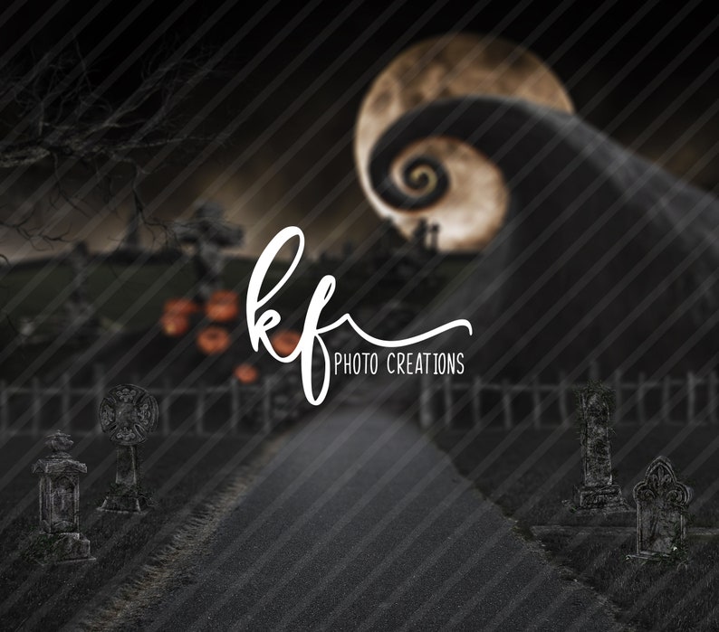 Nightmare Before Christmas Inspired Halloween Digital | Etsy