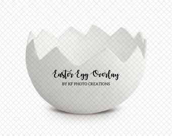 Digital Easter Egg Prop PNG Overlay