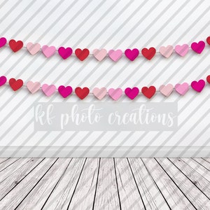Simple Valentine&#39;s Studio Digital Backdrop, Simple Valentine&#39;s Studio Digital Background