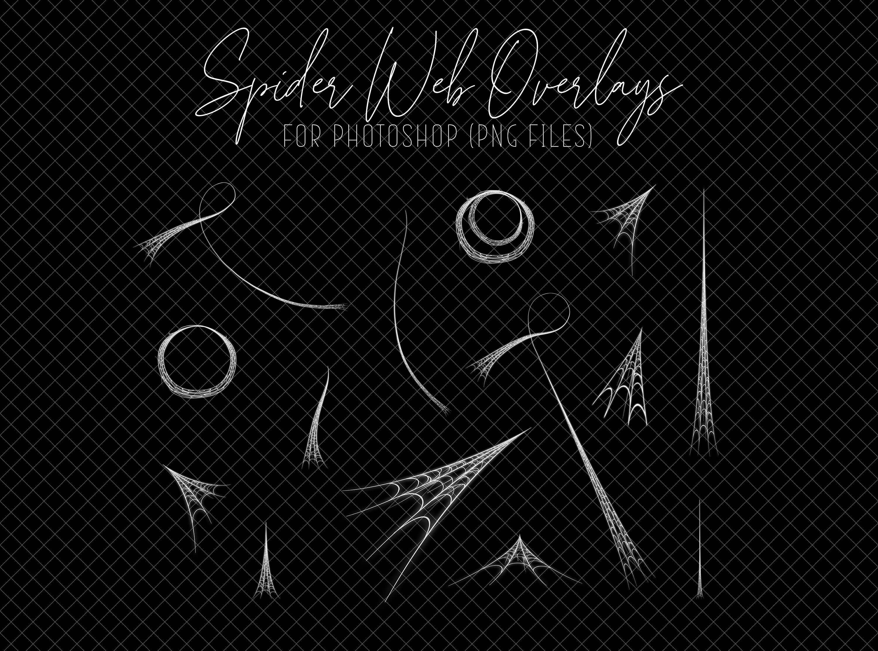 Spider /web Slinger PNG Digital Overlays for 14 Etsy Canada