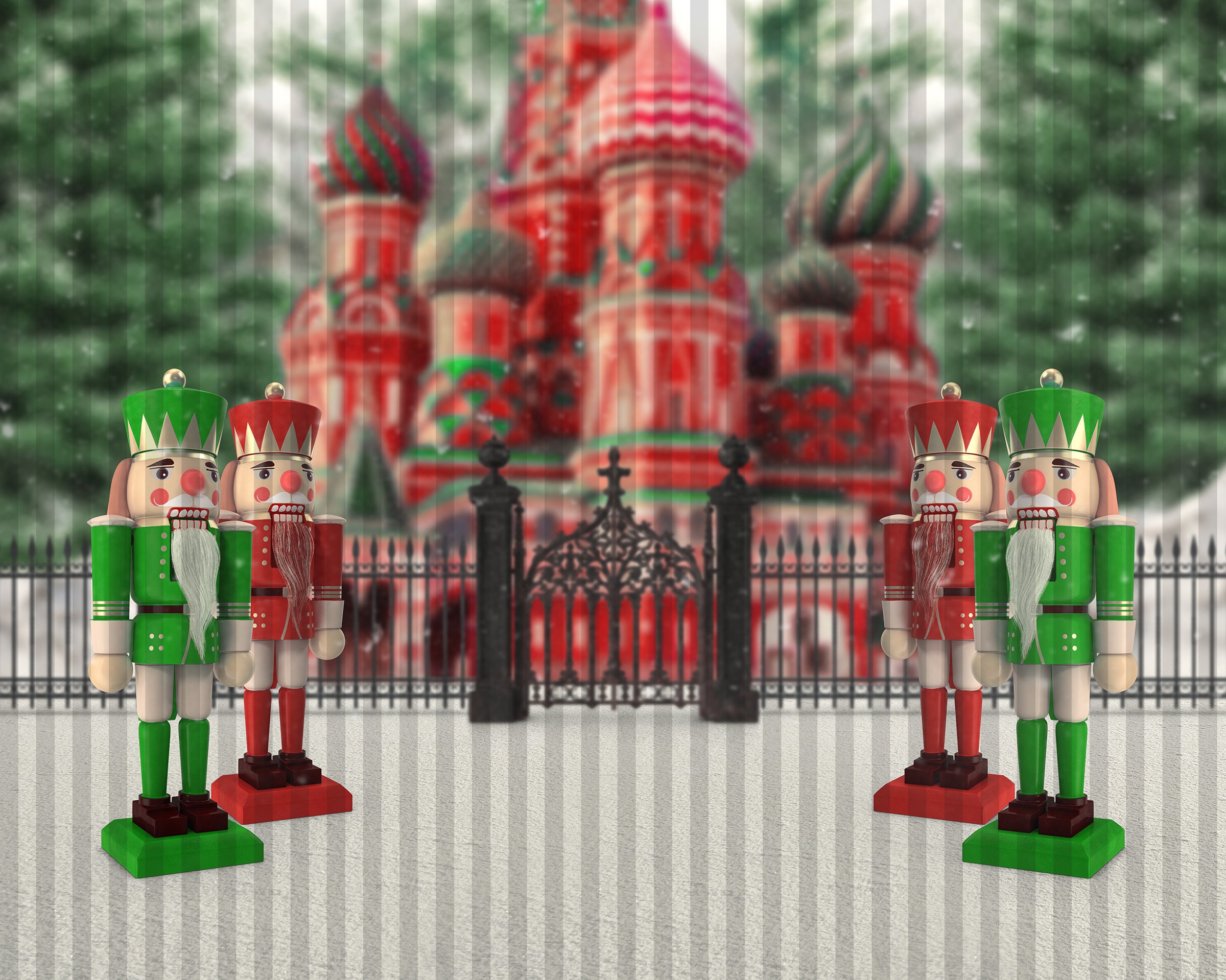 Nutcracker Digital Backdrop Nutcracker Digital Background Etsy