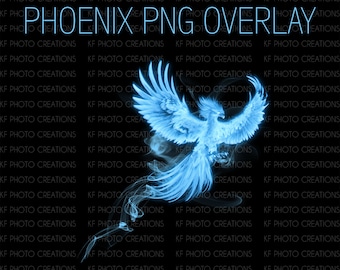 Phoenix Animal Wand Magic PNG Overlay (TRANSPARENT BACKGROUND)