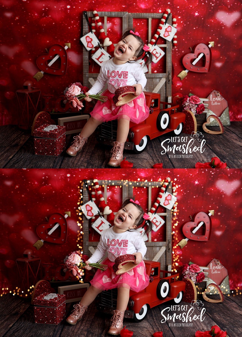 Realistic Twinkle Light Overlays for Photographers, Cake Smash Twinkle Light Overlays, Newborn Twinkle Light Overlays image 5