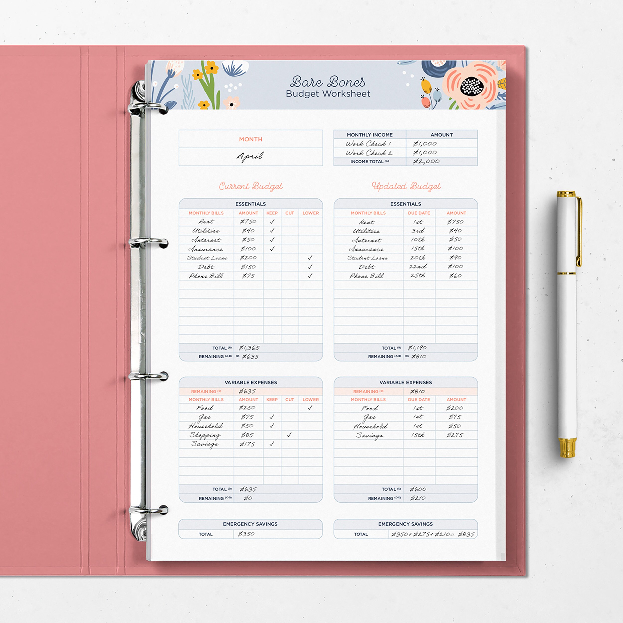 printable-bare-bones-budget-worksheet-bare-bones-budget-etsy