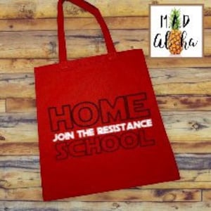 Homeschool-Join the Resistance-Tote-Bag