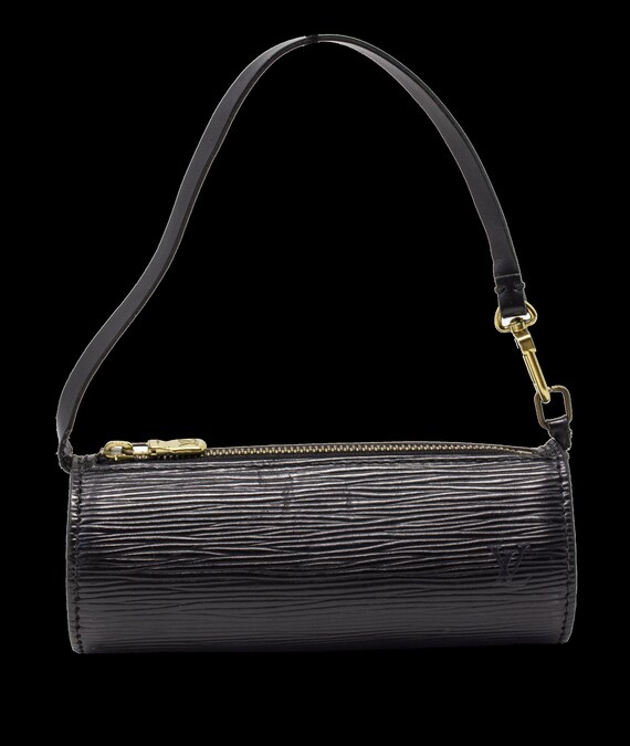 Louis Vuitton Black Epi Soufflot