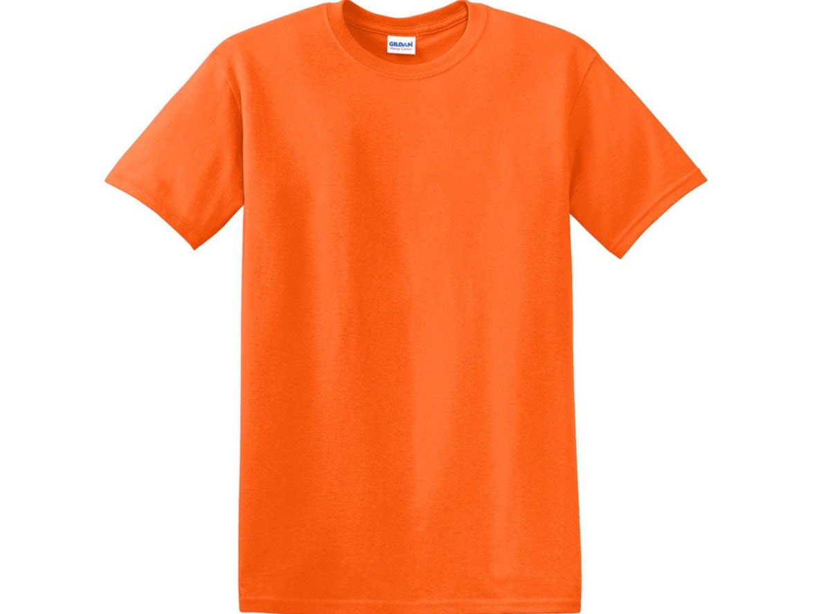 neon orange shirt women's
