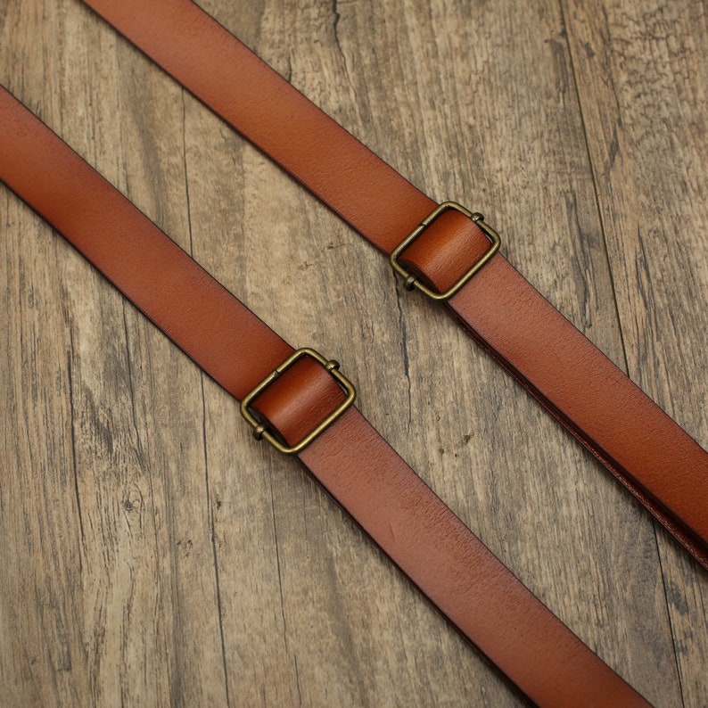 Leather Suspenders Wedding Suspenders Mens Suspenders Etsy