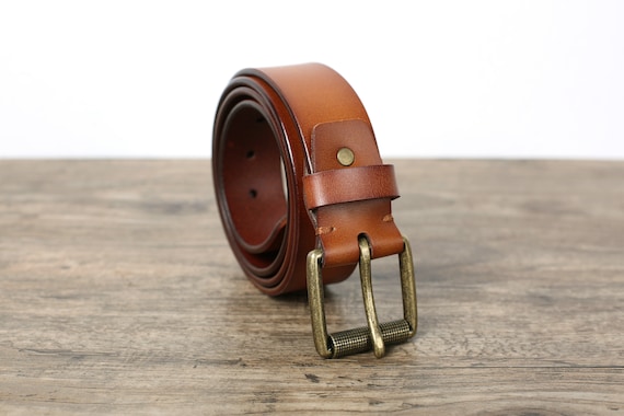 Personalized Belt Brown Mens Leather Belt Groomsmen Gifts Wedding Gift Gift for him Gift for boyfriend Gift for Dad Grooms