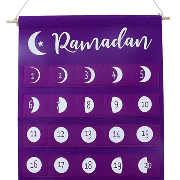 Advent Calendar, Ramadan Activity Book, Islamic Book for kids, Ramadan Activity Calendar, Ramadan decorations, Ramadan crafts, Eid envelopes