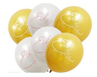 Eid, Ramadan Balloons, Confetti Balloons, Eid Balloons, Confetti, Eid, Latex balloons, Helium Balloons, party balloons, balloons, party