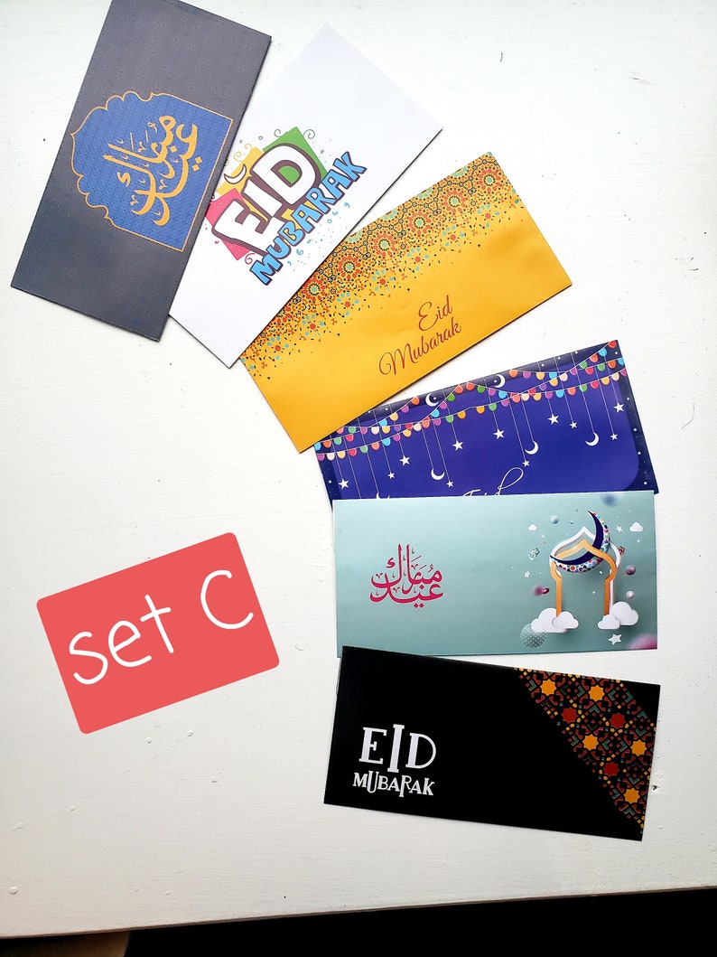 Eid Money Envelopes Happy Eid Envelopes Money Envelopes Eid Etsy