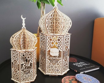 Ramadan Lanterns, LED lights, Salaam SIGN, Best seller Lanterns, Ramadan wreath, Ramadan Decor, Eid Gift, Eid tabletop decorations