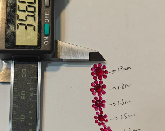 Custom order includes 35mm bigger climber ruby earrings with screw backs and push backs/24mm bigger version double heart earrings. 2000 USD