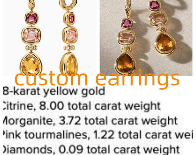 Bespoke 18k Gold Huggie Earrings with Secure Huggie Clasps, Custom Made for Joyce - 7g gold-dangles