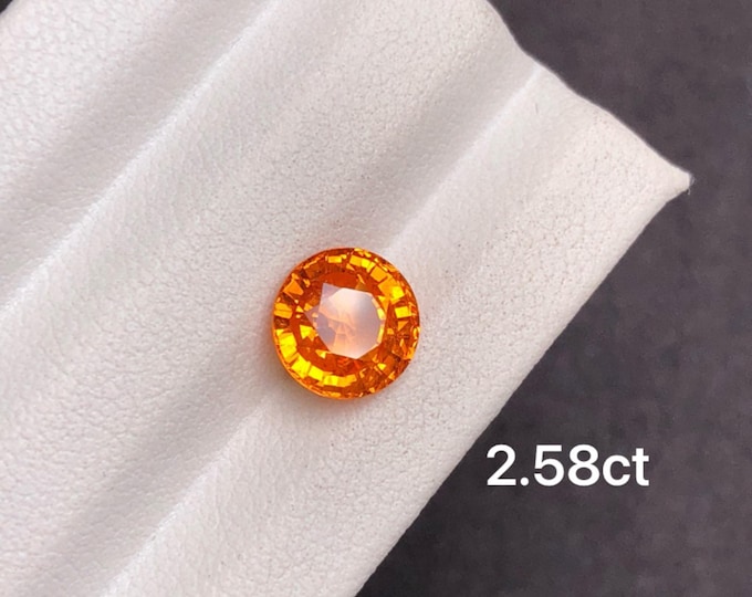 Custom order for Kyle- 18k Gold Natural Fanta ring/Handmade diamonds and yellow sapphire halo engagement ring/Celtic Fanta Ring